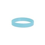 Custom Imprinted USA Screen Printed Silicone Bracelet - Turquoise