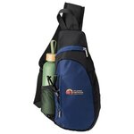 Custom Printed AeroLOFT(TM) Crossbody Sling Backpack -  