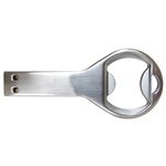 Custom Printed Bottle Opener USB Milwaukee 128 MB - Silver