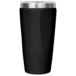 Custom Printed Calypso Recycled Stainless Steel Tumbler 16 oz - Black