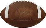 Custom Printed ChamPro Full Size Footballs 14" - Brown