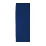 Custom Printed Cooling Towel - Full Color - Navy Blue