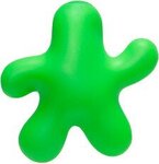 Custom Printed Gel Man Stress Reliever - Lime Green