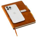 Custom Printed Hardcover Journal w/ Magnetic Closure & Pen -  