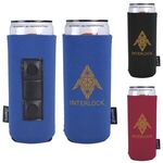 Custom Printed Koozie (R) Magnetic Slim Can Kooler -  