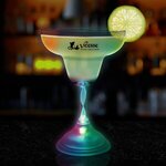 Buy Custom Printed Margarita Glass with LED Lights 10 1/2 oz. 