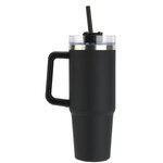 Custom Printed Medina Vacuum Insulated Stainless Steel Mug 30 oz - Medium Black