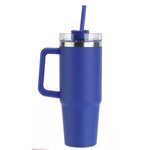 Custom Printed Medina Vacuum Insulated Stainless Steel Mug 30 oz - Medium Royal Blue