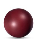 Custom Printed Round Stress Reliever - Burgundy