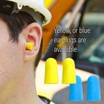 Custom Printed Soft Foam Earplugs -  