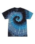 Custom Printed Tie-Dyed T-Shirt - Evening Sky