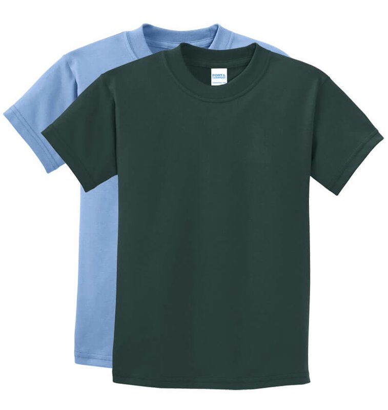 Main Product Image for Custom T Shirt Design Youth Essential Tee Port & Company