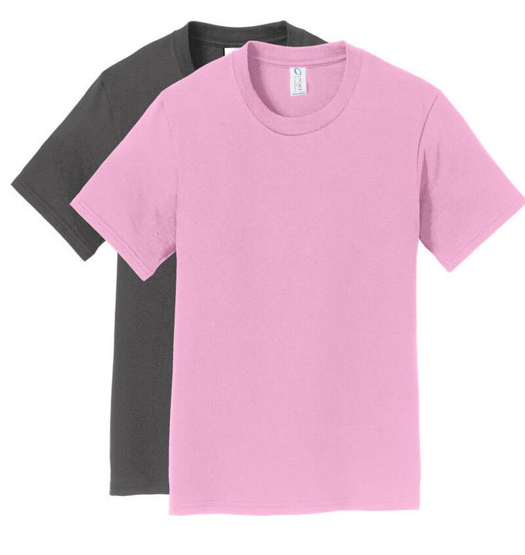 Main Product Image for Custom T Shirt Design Youth Fan Favorite Tee Port & Company