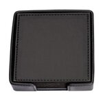 Custom Tuscany  (TM) Coaster Set - Black