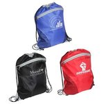 Buy Promotional Imprinted Drawstring Backpack Cyclone Mesh Cu