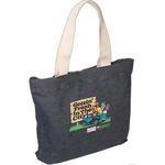 Denim Tote - Blue