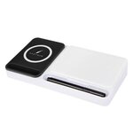 Desk Organizer With Wireless Charger & Dry Erase Board -  