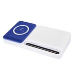 Desk Organizer With Wireless Charger & Dry Erase Board -  