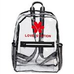 Diamond Clear TPU Backpack -  