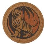 Buy 3.5" Round Cork Coaster - Digital