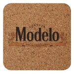 Buy 4" Square Cork Coaster - Digital