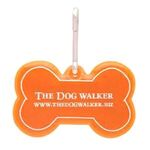 Dog Bone Reflective Collar Tag