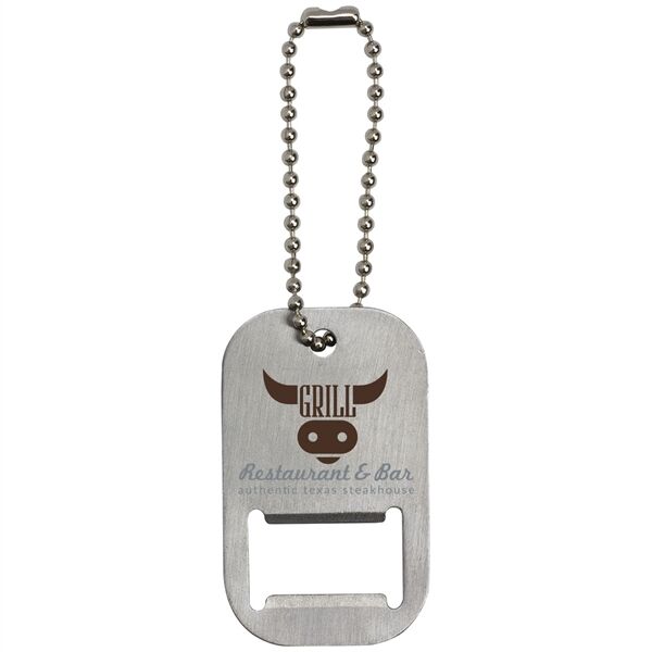 Main Product Image for Dog Tag Bottle Opener Keytag