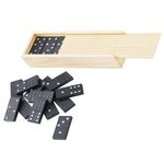 Domino Game in Wood Box