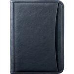 DuraHyde Zippered Padfolio - Blue (bl)