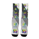 Dye Sublimated Crew (Athletic) Socks (Pair) -