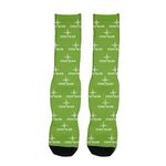 Dye Sublimated Crew (Athletic) Socks (Pair) -
