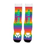 Dye Sublimated Crew (Athletic) Socks (Pair) -
