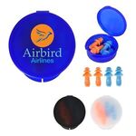 Buy Custom Printed Ear Plugs In Travel Case