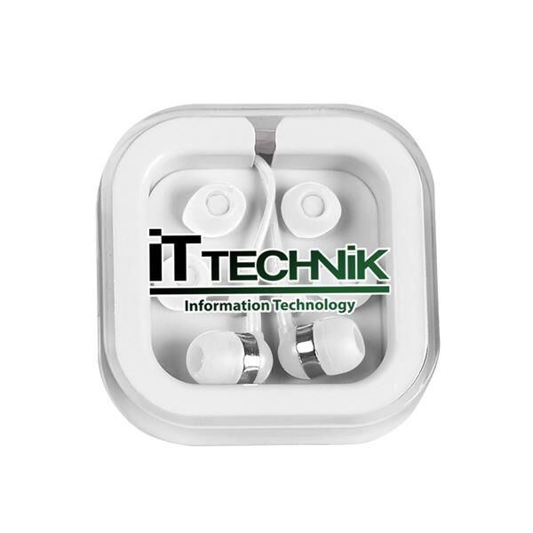 Main Product Image for Printed Earbuds In Case