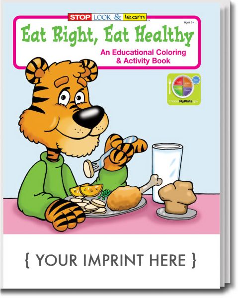 Main Product Image for Eat Right, Eat Healthy Coloring And Activity Book