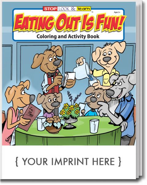 Main Product Image for Eating Out Is Fun Coloring And Activity Book