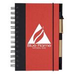 ECO-INSPIRED SPIRAL NOTEBOOK & PEN -  