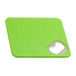 Econo Bottle Opener Coaster - Lime Green