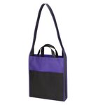 El Mirage Non-Woven Event Tote -  Purple