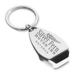 Elite Laser Engraved Metal Bottle Opener Keyholder. -  