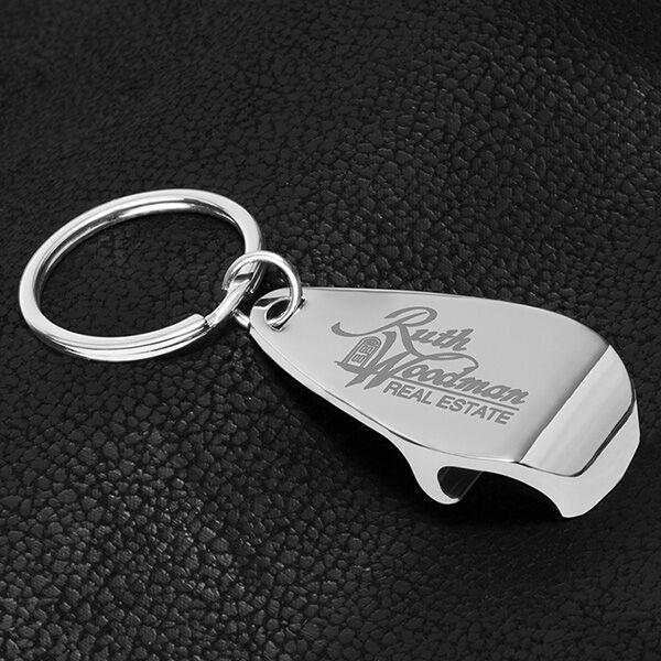 Main Product Image for Elite Laser Engraved Metal Bottle Opener Keyholder.