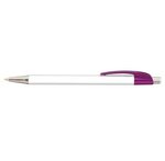 Elite Slim Metallic Pen - Magenta