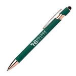 Ellipse Gel Softy Rose Gold w/Stylus - Green