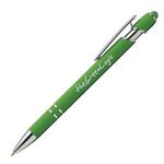 Ellipse Softy Brights w/Stylus - Laser Engraved - Metal Pen -