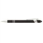 Ellipse Softy w/Stylus - Laser Engraved - Metal Pen -  