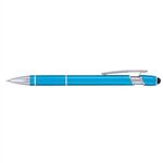 Ellipse Stylus - LaserMax - Metal Pen - Light Blue-silver