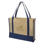 Emporium Tote Bag - Blue Natural