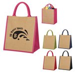 Buy Imprinted Escape Jute Tote Bag