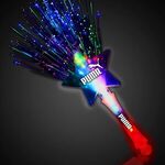 Fiber Optic LED Star Wand -  