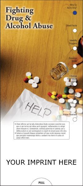 Main Product Image for Fighting Drug And Alcohol Abuse Slide Chart USA Made